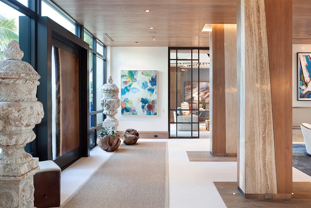 Marc Thee’s 6 Ocean Modern Foyer Design