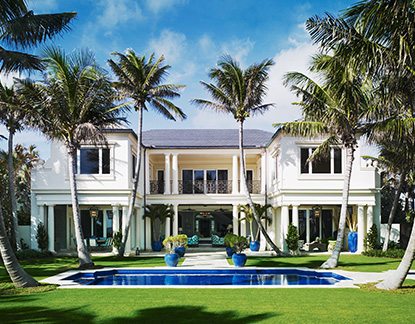 Palm Beach Traditional Design Home with Pool