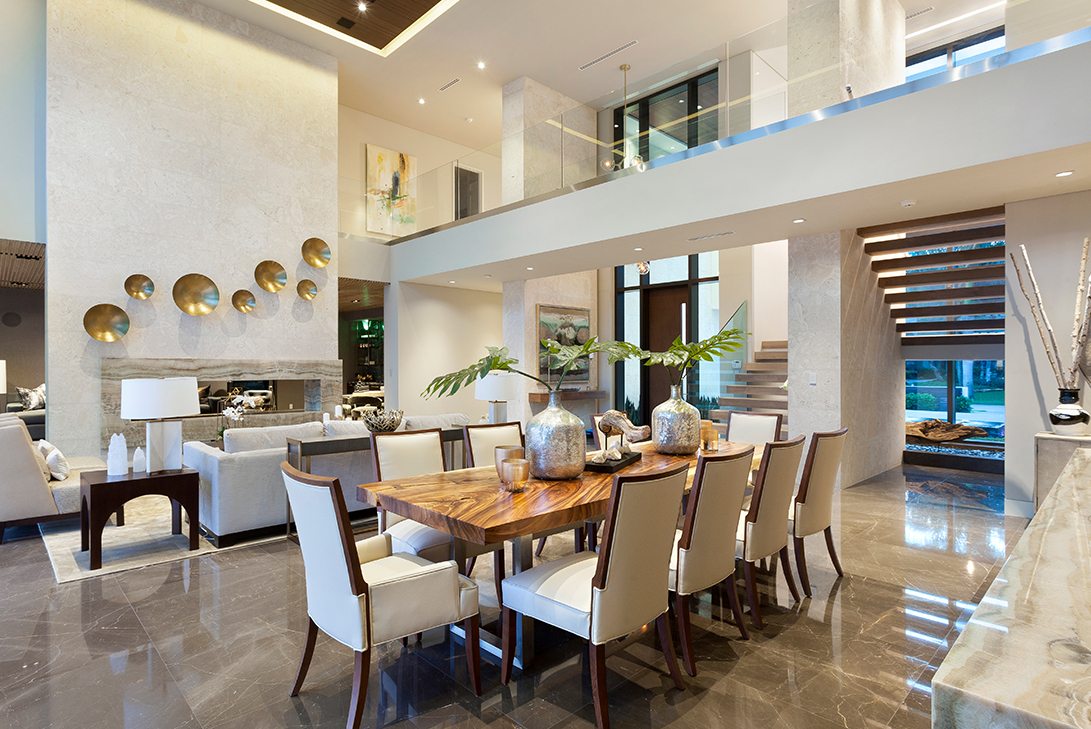 Contemporary Design Gold Coast Dining Room