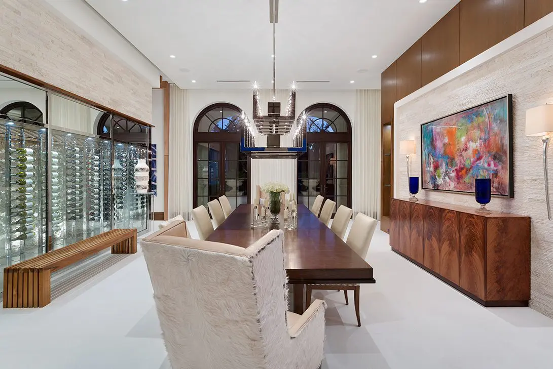 Marc-Michaels Contemporary Design Billionaire's Row Dining Room