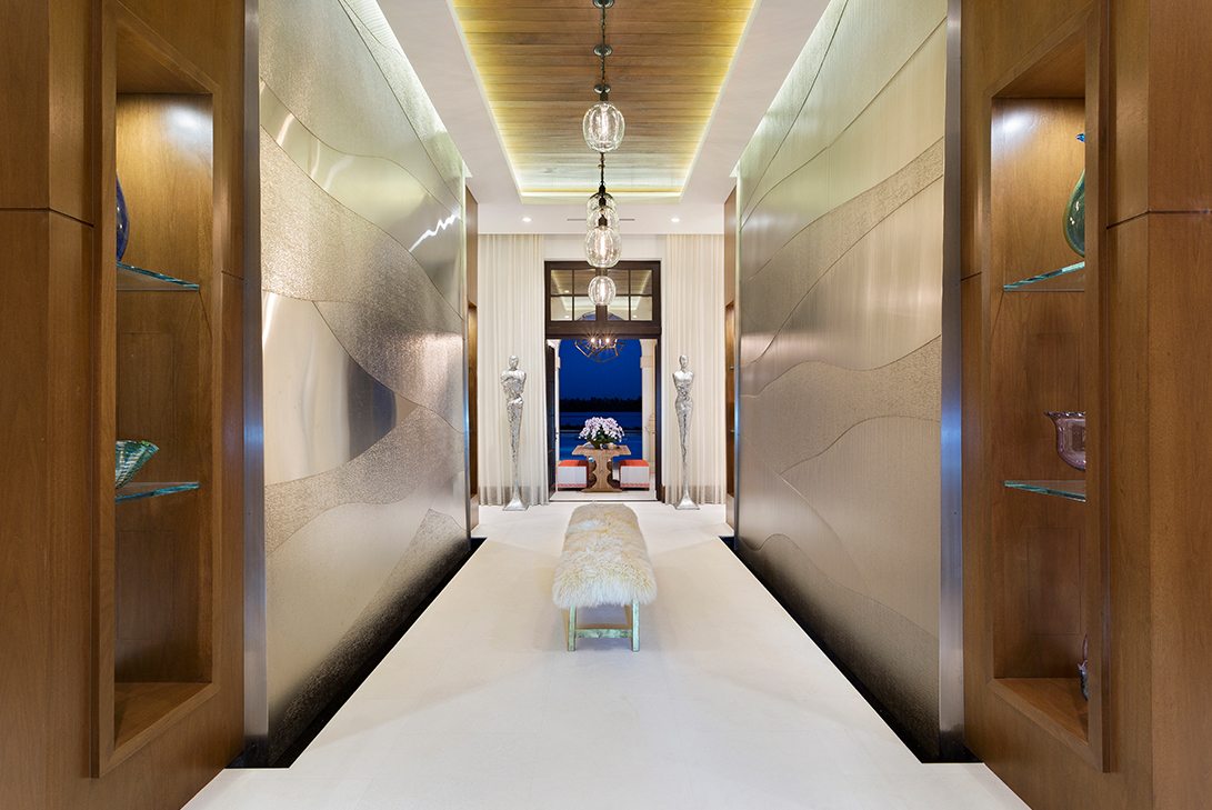 Marc-Michaels Contemporary Design Billionaire's Row Foyer
