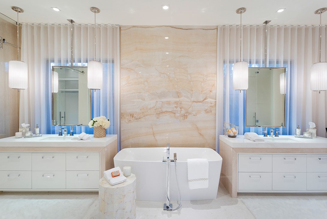 Marc-Michaels Contemporary Design Billionaire's Row Master Bathtub