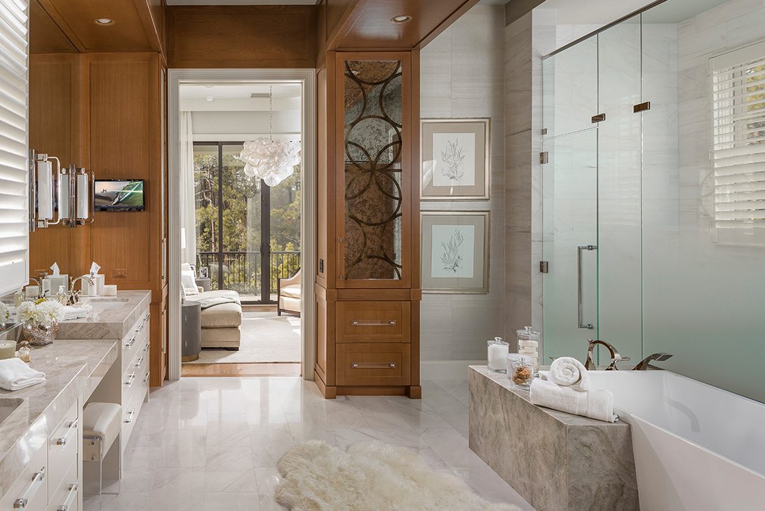 Marc-Michaels Golden Oak Design Bathroom