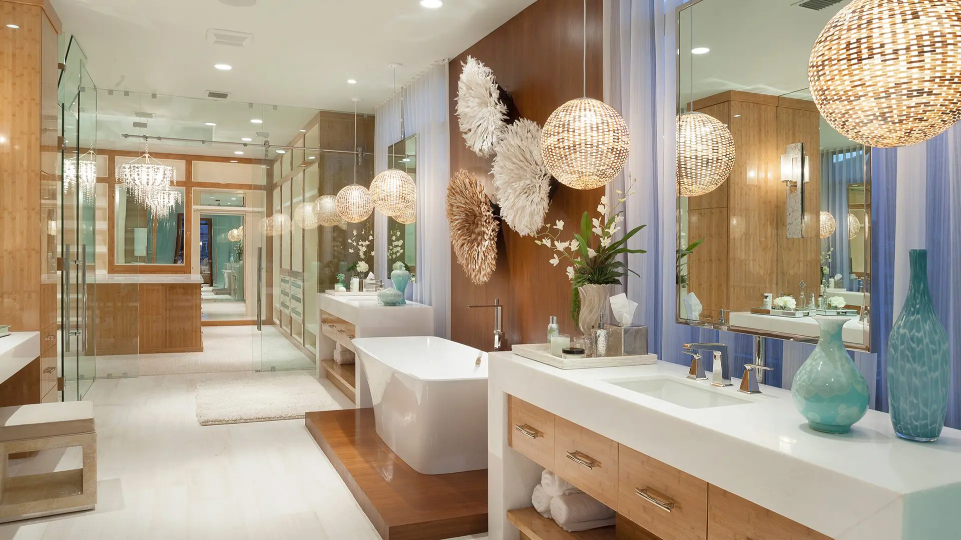 Marc-Michaels Modern Design Intracoastal Estate Feature Bath