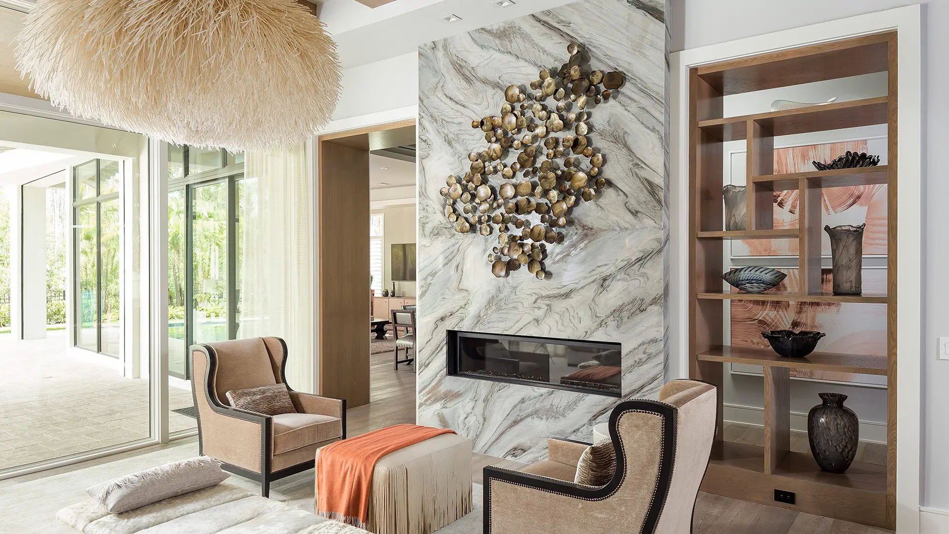 luxury resort interior design at Golden Oak