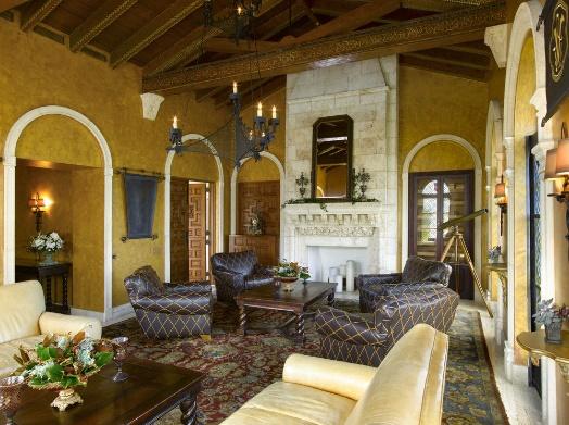 Villas Casa Casuarina luxury sitting room by Marc-Michaels Interior Design