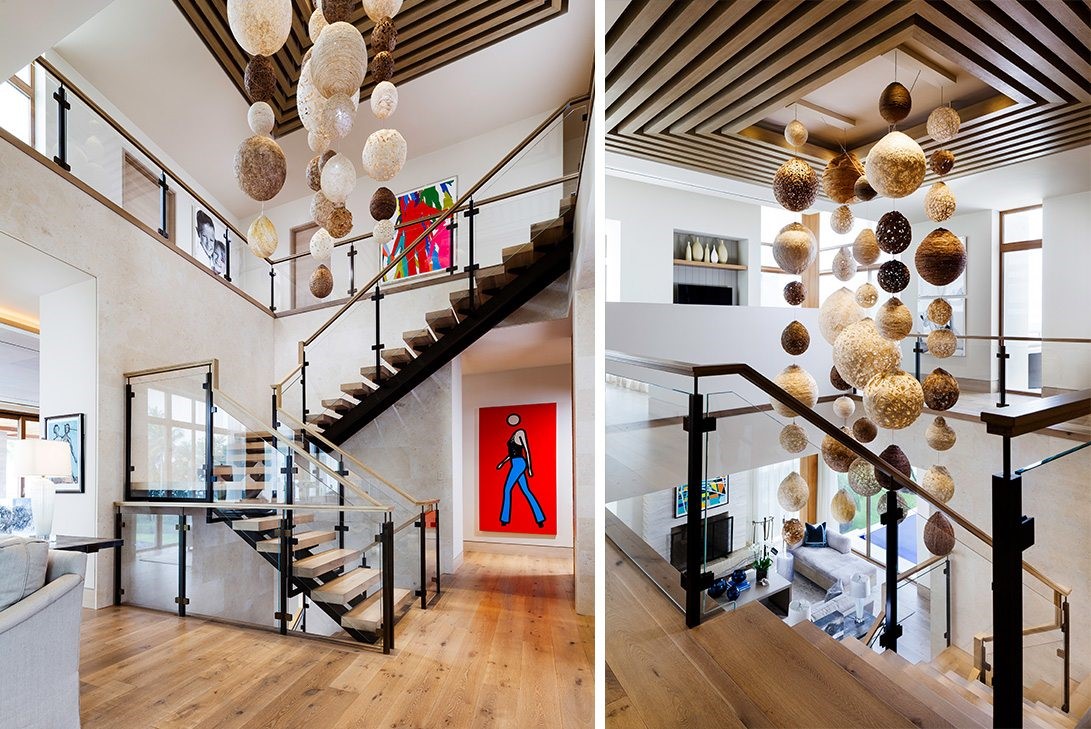 marc-michaels modern interior design stairwell