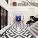 Traditional Manalapan Estate project's luxurious grand foyer