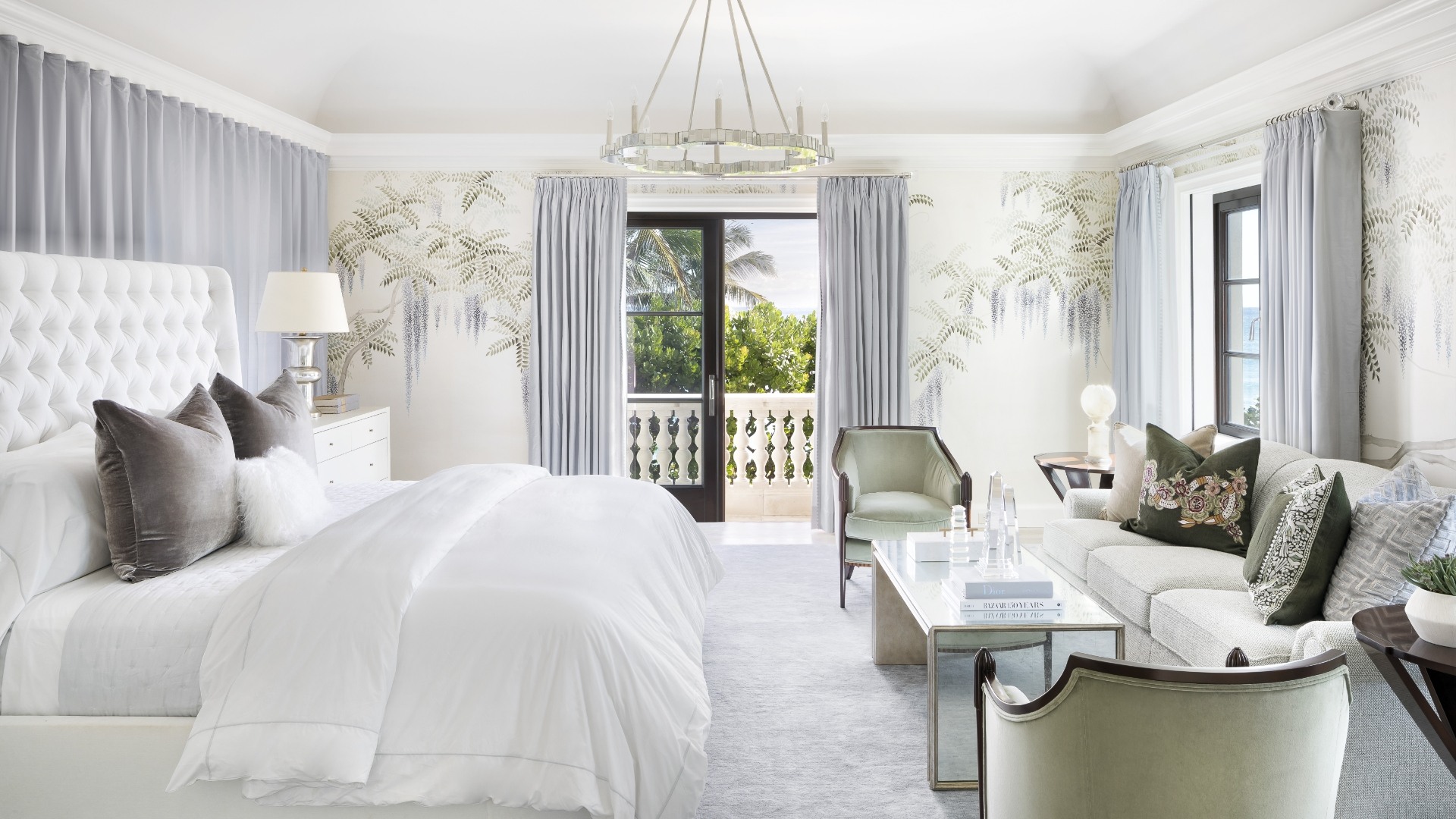 Luxury interior design for Bedroom of the Viamarina house