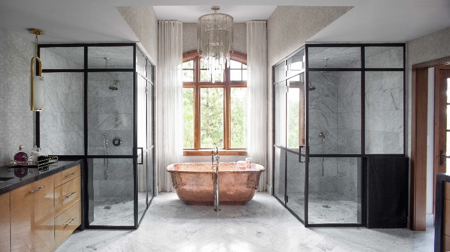 Luxury Bathroom design in Colorado 