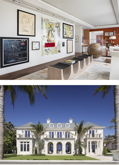 Palm Beach Interior and Exterior of Home from Marc-Michaels