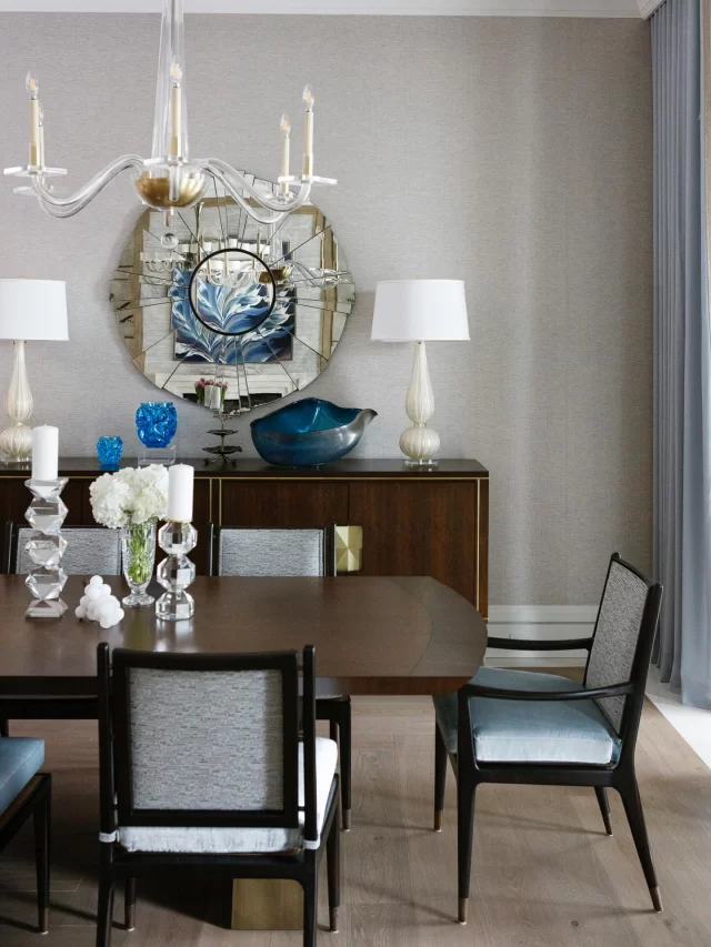 If you’re stressed, it’s fine dining we suggest. Be our guest #diningroom #luxuryhomes #interiordesign #diningroomdesign #luxurydesign #bocaraton