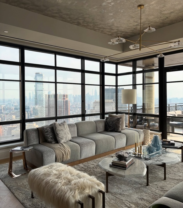 Views from the 41st floor 🏙️ Photos coming soon! #nyc #interiordesign #newyorkcity #nycliving #luxurycondo