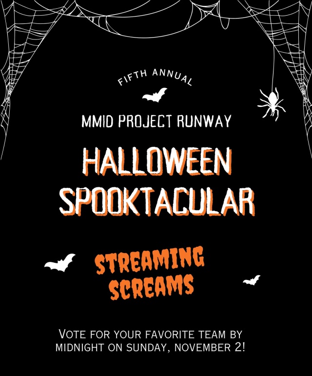 The long awaited time has come for our fifth annual MMID Project Runway HALLOWEEN SPOOKTACULAR! This year’s theme is Streaming Screams 📺 We reimagined our favorite shows with a side of spooky 👻 We need YOUR help deciding which team KILLED it! Swipe through the 5 teams and comment below with your favorite team’s number. Voting ends at midnight on Sunday, November 2 🪦