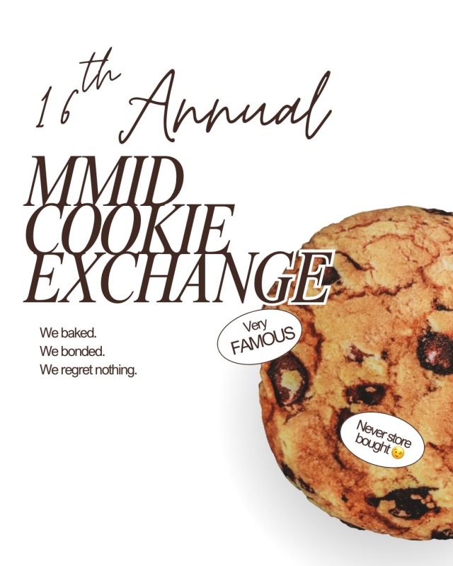 16th Annual MMID Cookie Exchange 🍪🎅🏻🎄