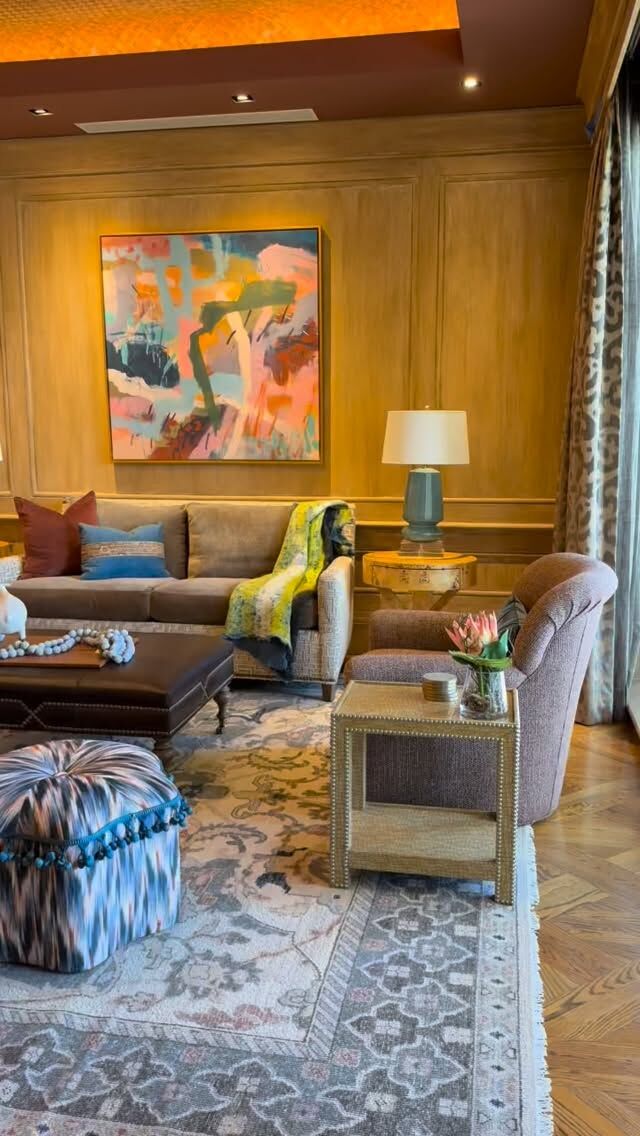 A colorful install in the works… 💚🩵🩷 #install #interiordesign #behindthescenes #palmbeach