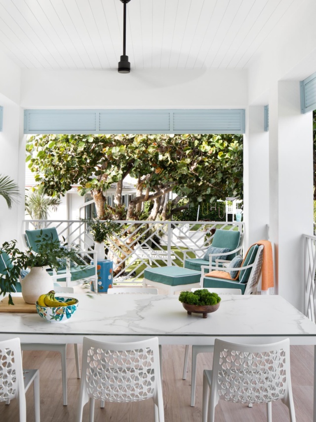 Sunsets taste better from the outdoor kitchen