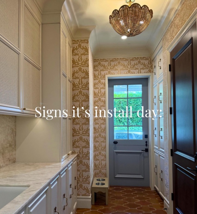 If you see these signs… it’s install day at MMID.