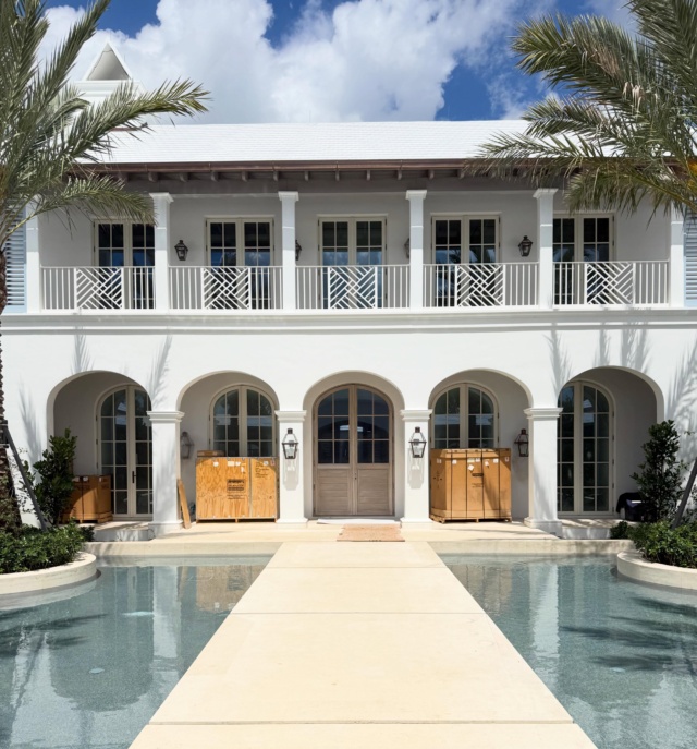 Site visit views from this Sunny Isles residence. Assignment: a little Florida flair, but make it sophisticated