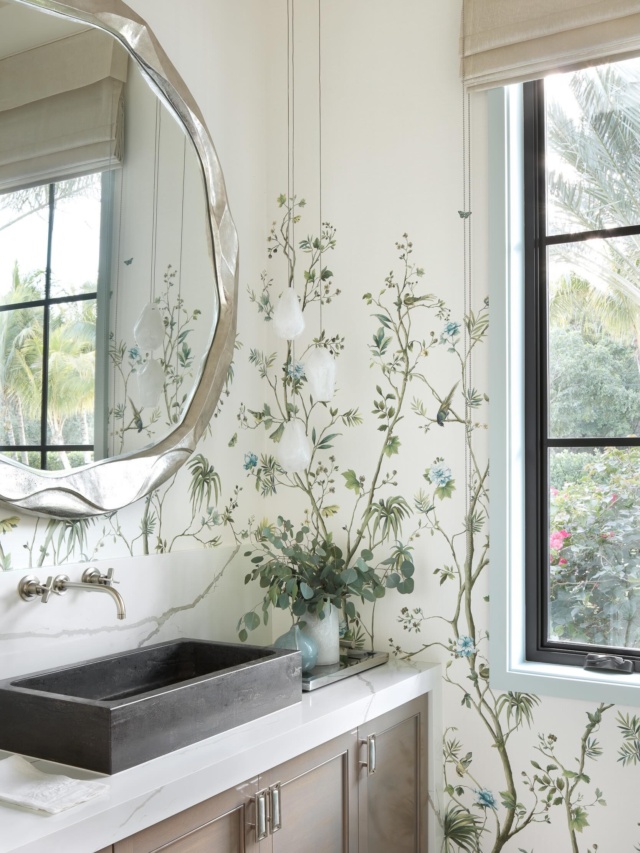 One of our favorite design principles: save the unexpected for the powder bath
