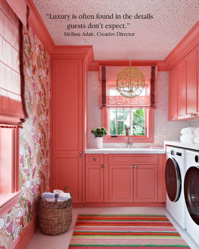 Whether drenched in pink, emboldened by blue, or finished in lacquer, we design to make an impression.